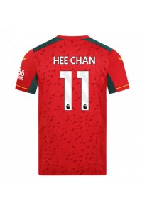 Fotbalové Dres Wolves Hee-chan Hwang #11 Venkovní Oblečení 2023-24 Krátký Rukáv